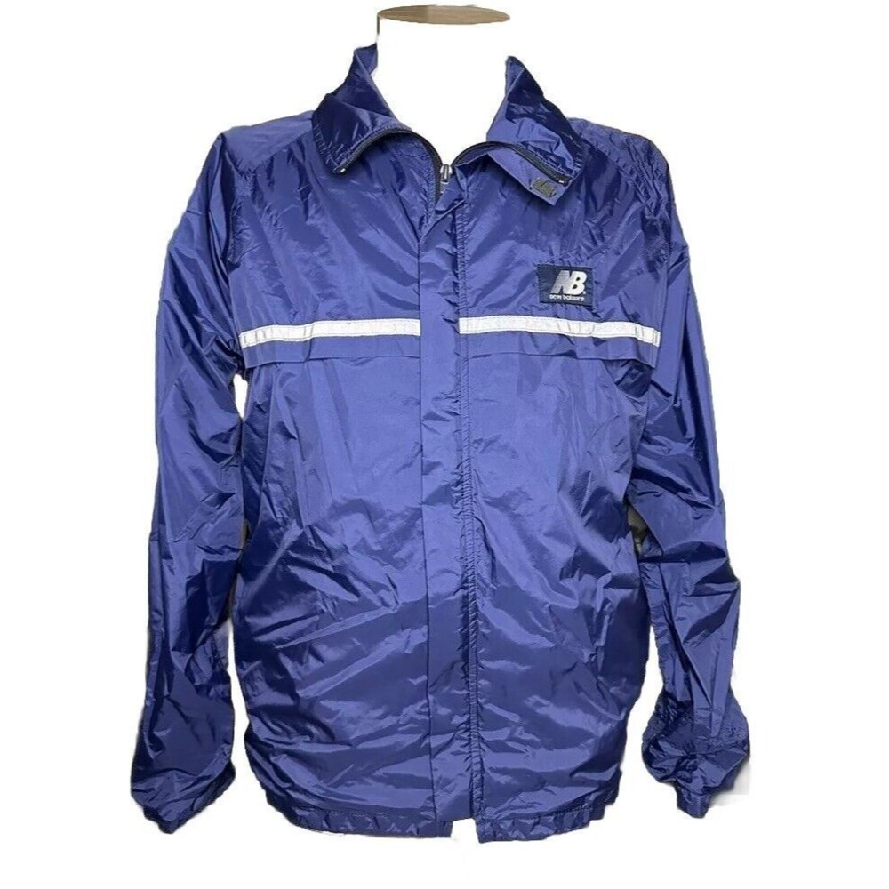 Vintage 80’s New Balance Sportswear Nylon Zip Up Windbreaker Jacket